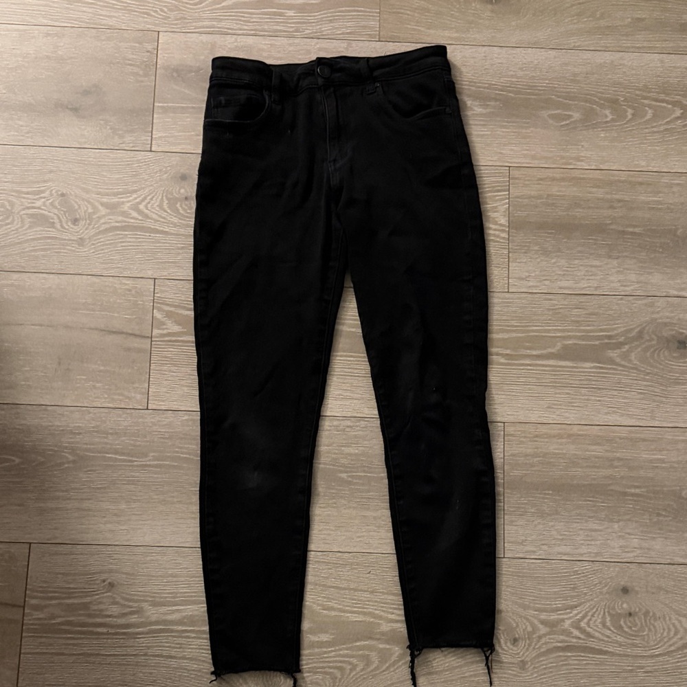 KUT Women's Black High-Rise Skinny Jeans